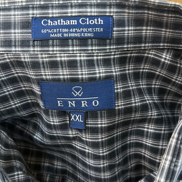 Enro-Chatham Cloth Short Sleeve button down shirt - Picture 3 of 3